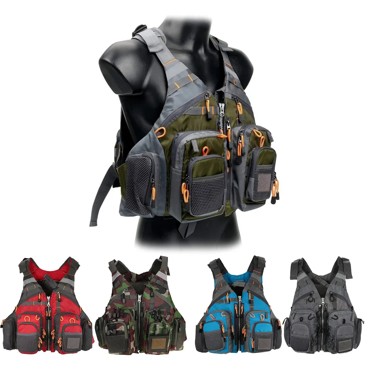 Fishing Jacket Waterproof - Có Thể Điều Chỉnh Câu Cá