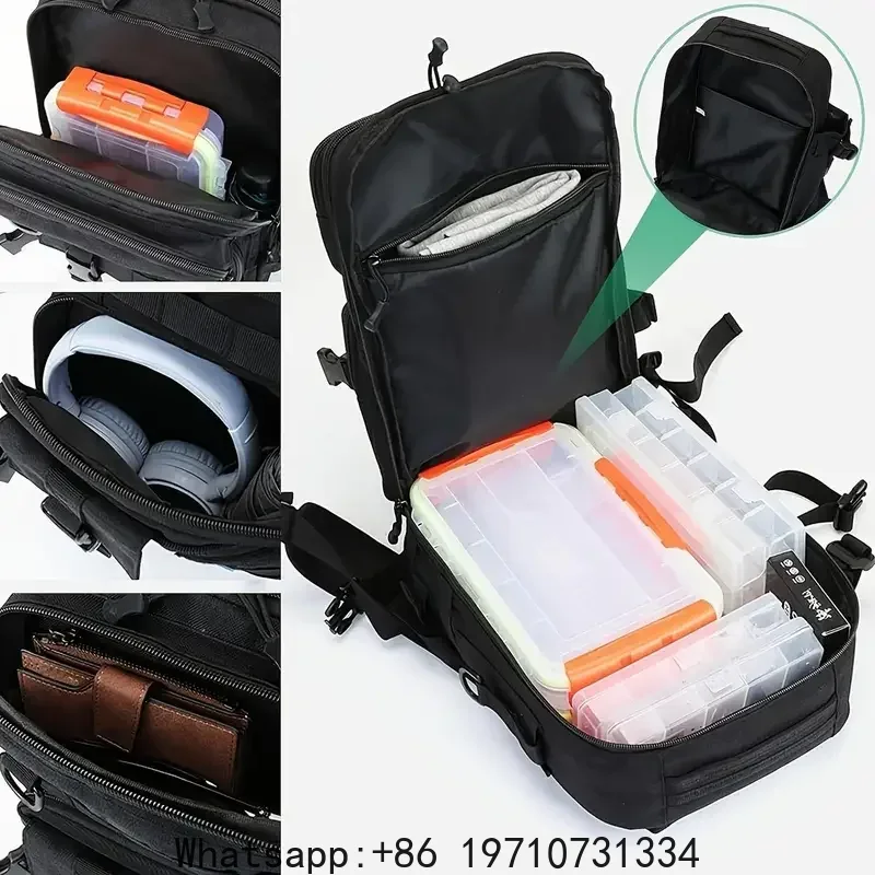 1000D Waterproof  Backpack Tac - đánh giá và giá Fishing Bag Waterproof