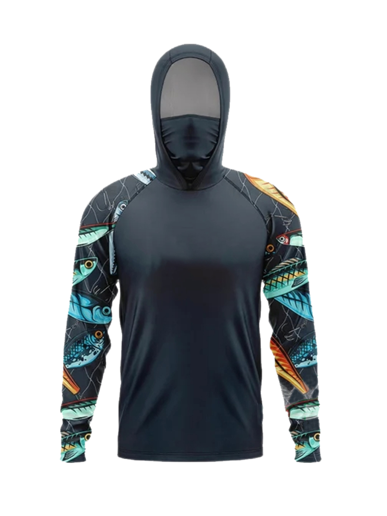 Men’s Fishing Hoodie Shirt UPF - đánh giá và giá Fishing Hoodie
