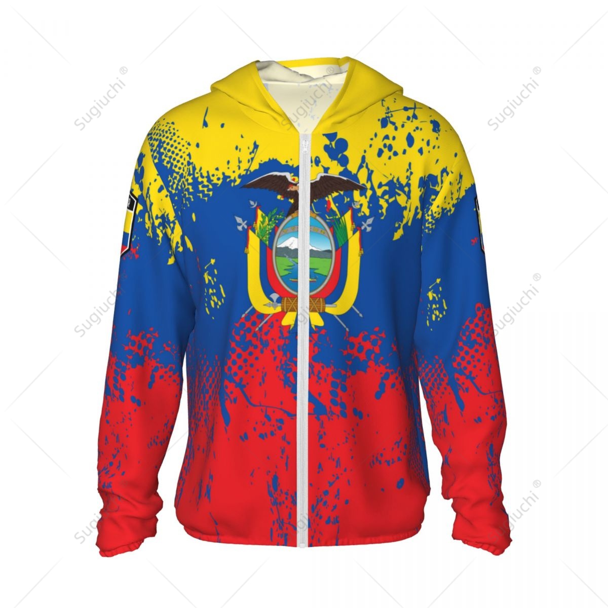 Ecuador Flag Sun Protection Ho - đánh giá và giá Fishing Hoodie
