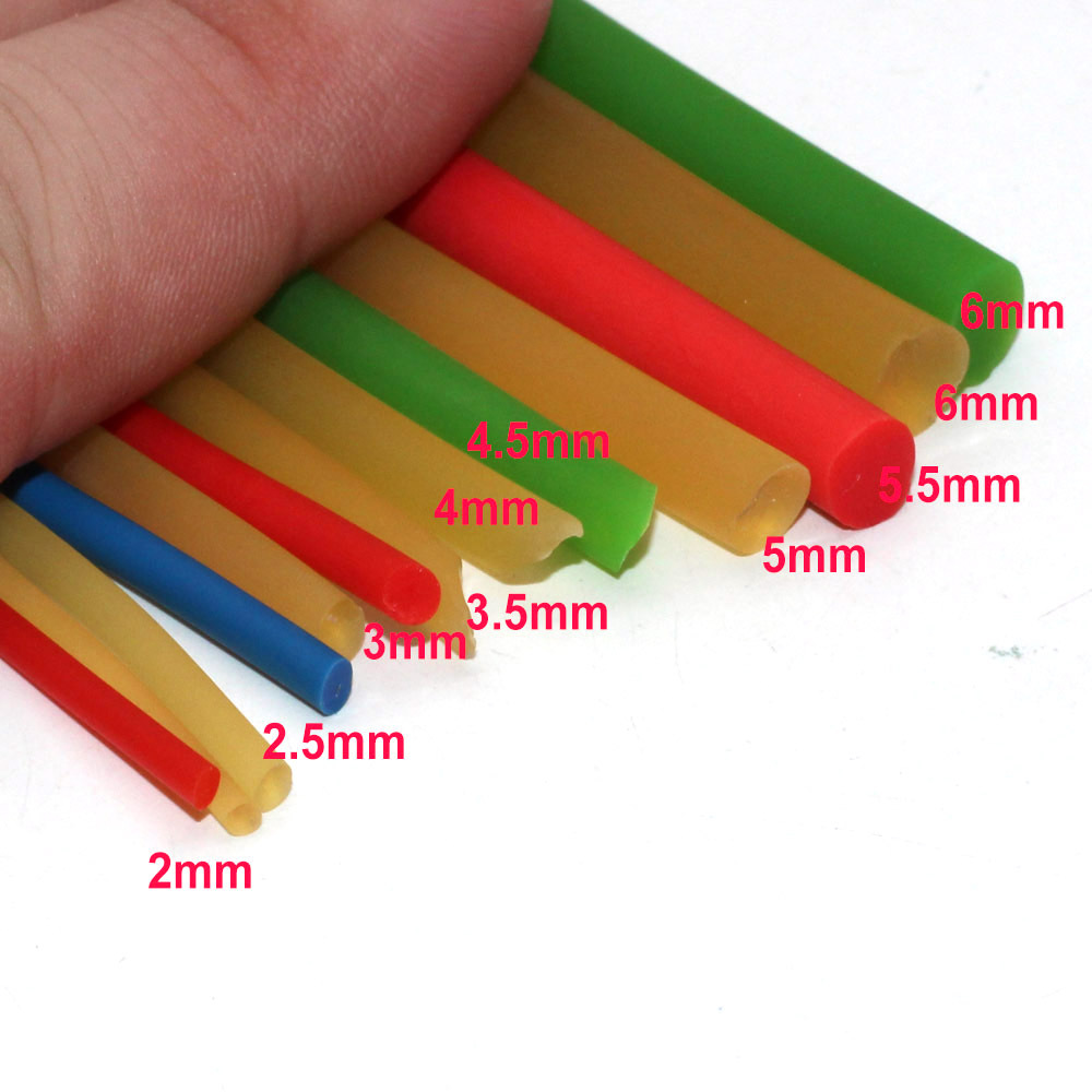 10/20m Diameter 2mm 3mm Latex  - đánh giá và giá Fishing Belt
