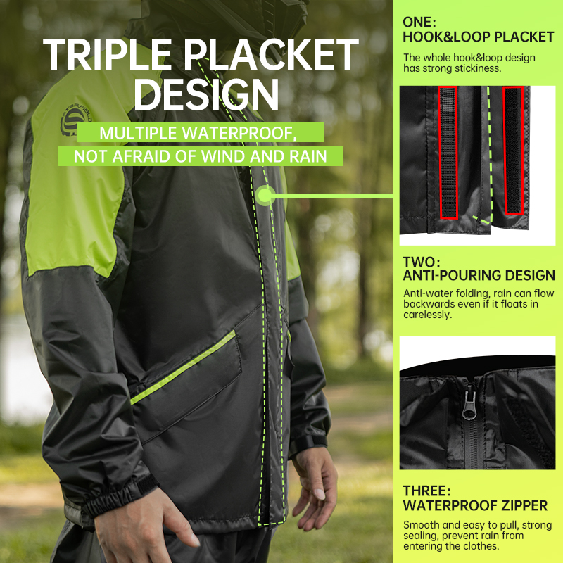 SFK Motorcycle Raincoat Rainpa - đánh giá và giá Fishing Rain Suit