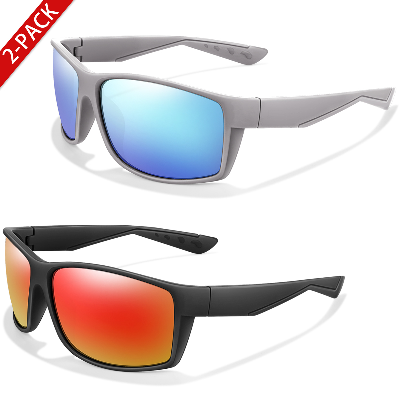 2 Packs Polarized Sunglasses U - đánh giá và giá Fishing Sunglasses Polarized