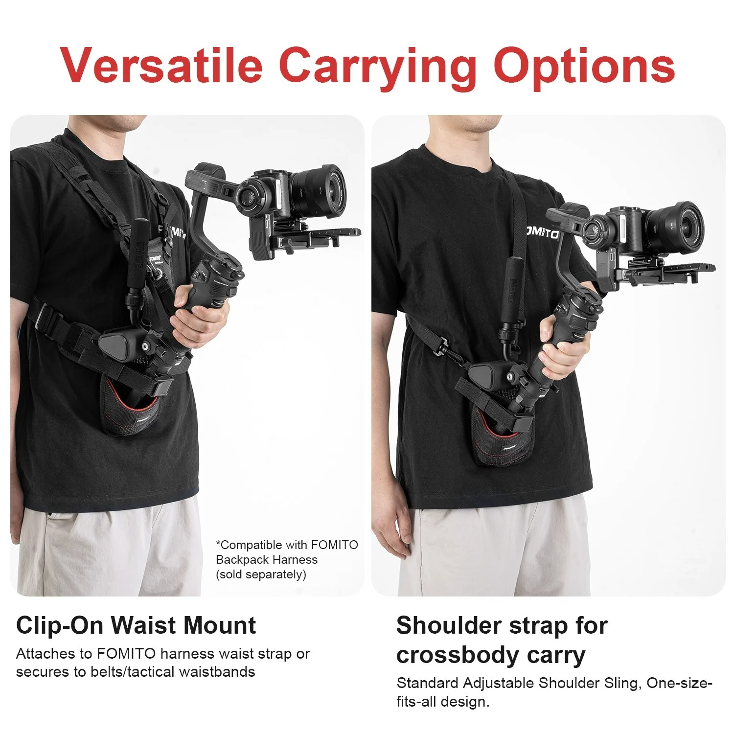 FOMITO Camera Stabilizer Shoul - đánh giá và giá Fishing Belt